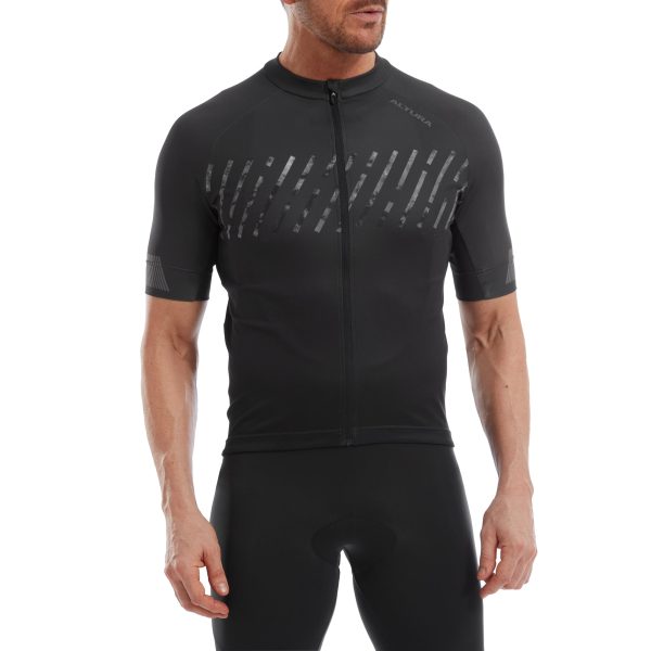 Altura Airstream Men's Short Sleeve Cycling Jersey 2022: BLACK