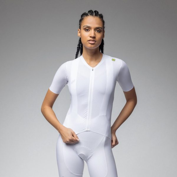 Ale Clothing Sprinter 2.0 R-EV1 Womens Short Sleeved Jersey - S - White R-EV1