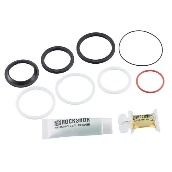Rockshox - 50 Hour Service Kit (Includes Air Can Seals, Piston Seal, Glide Rings, Seal Grease/Oil) - Sidluxe (2021+) Generation-A: Black