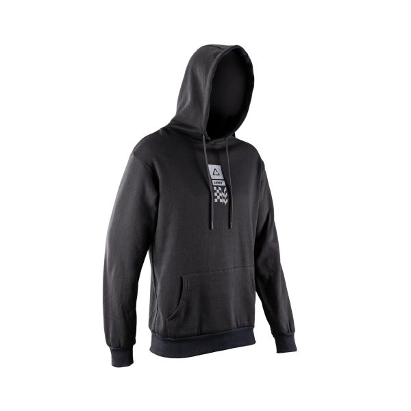 Leatt Core Hoodie 2026: VINTAGE BLACK